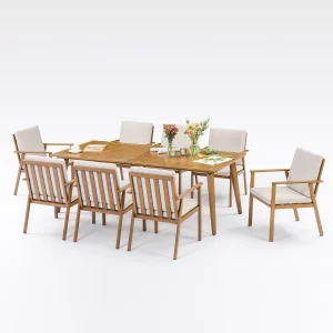 SeeHill 9 Pieces Patio Dining Set