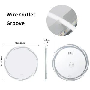 Anti-fog LED Bathroom Mirror